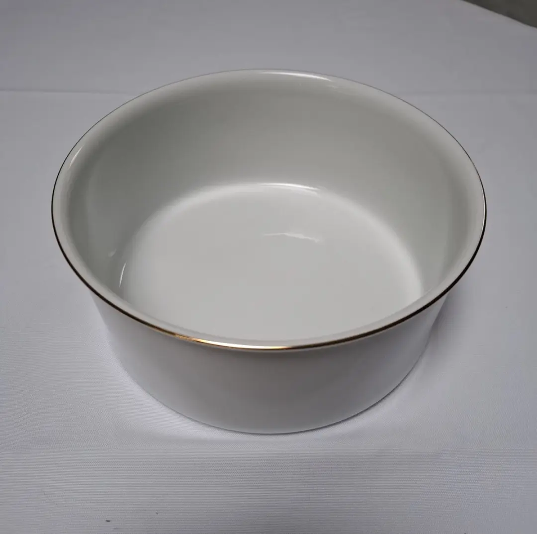 Rosenthal Thomas Medaillon goud slakom 21 cm Glansgoldband 2 mm