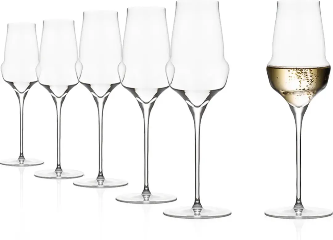Stölzle Lausitz Cocoon Champagne Wijnglazen 290ml - 6 Stuks