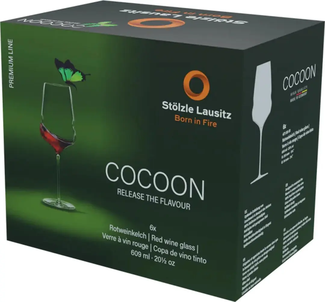 Stölzle Lausitz Cocoon Champagne Wijnglazen 290ml - 6 Stuks