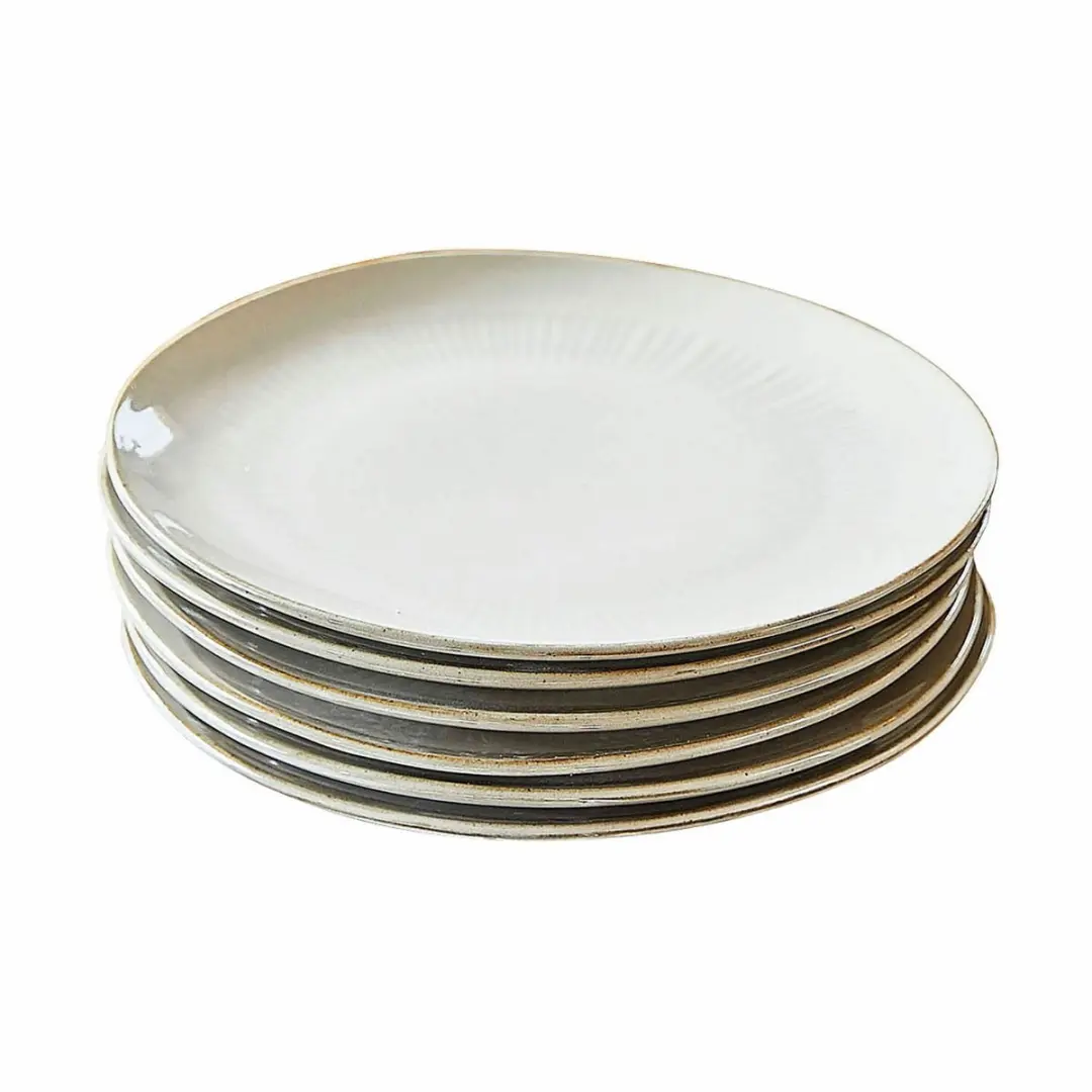 Loberon Dessertbordjes Periers Beige