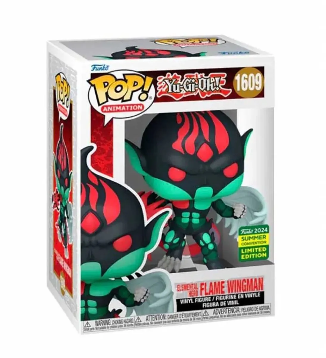 Funko Pop! Yu-Gi-Oh Elemental Hero Flame Wingman #1609 - MULTI