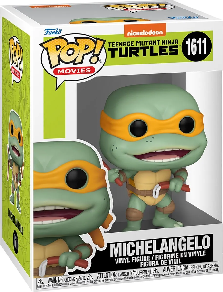Funko Teenage Mutant Ninja Turtles Michelangelo Pop! 76047 - Multicolor