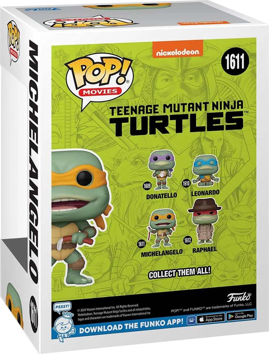 Funko Teenage Mutant Ninja Turtles Michelangelo Pop! 76047 - Multicolor