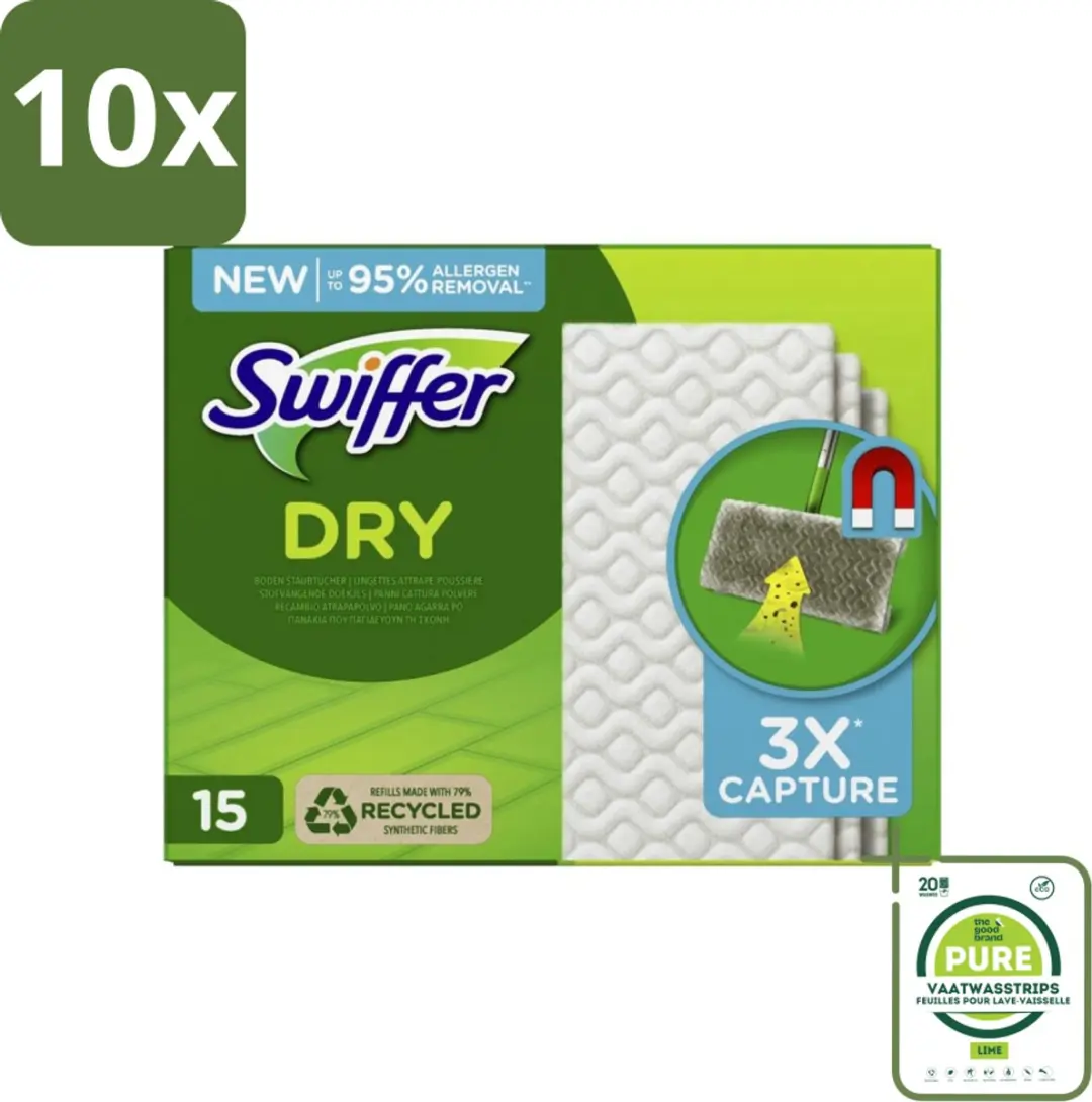 10 x Swiffer Dry