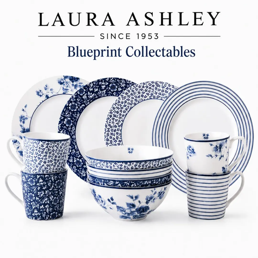 Laura Ashley Blueprint Kerstservies 12-delig