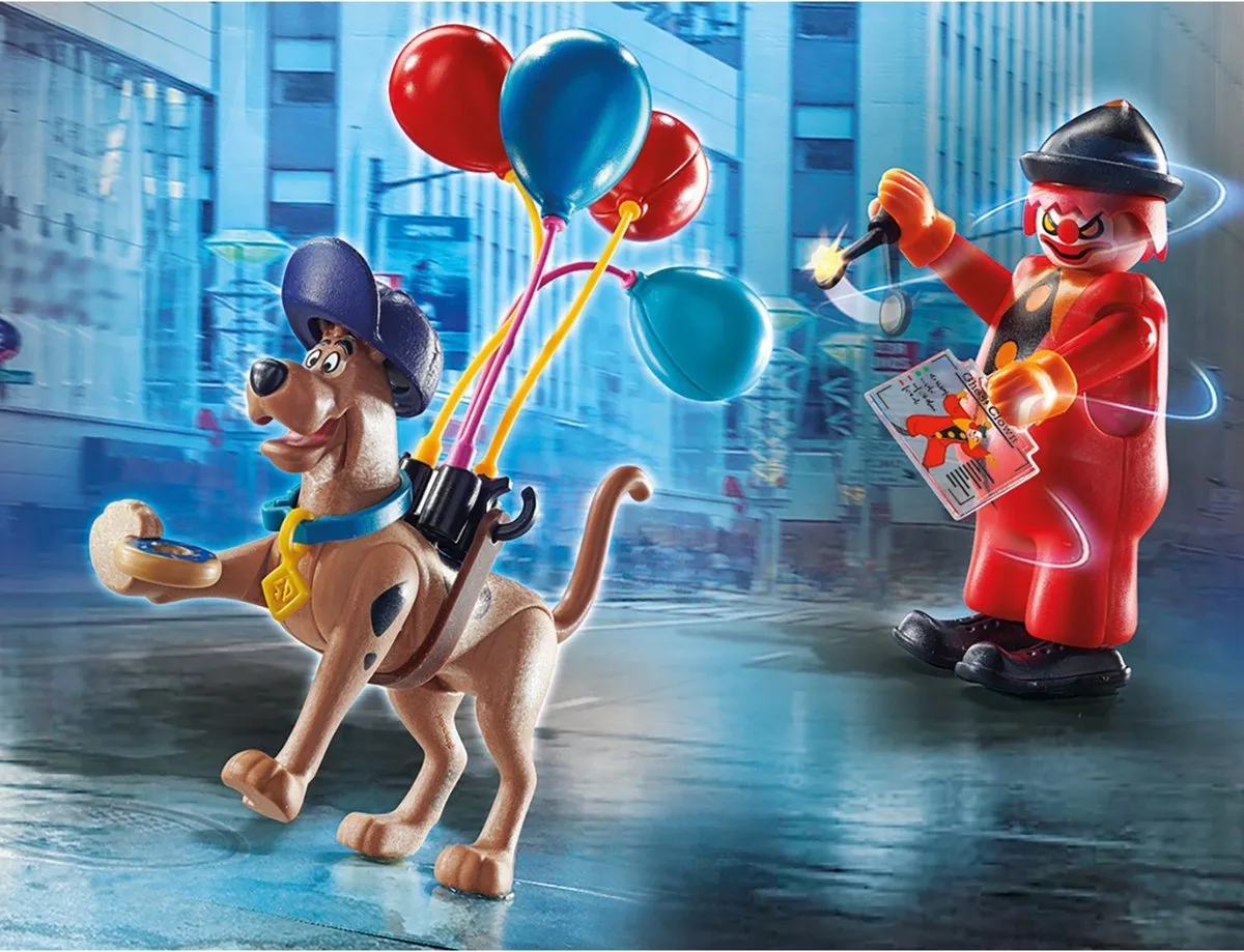 Playmobil Scooby-Doo! Avontuur met Ghost Clown 70710 - Multicolor - afbeelding 6 van 6