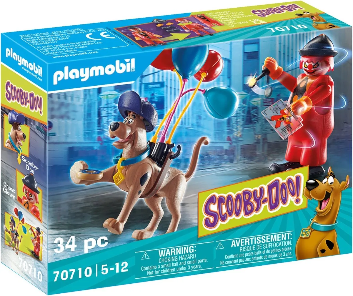 Playmobil Scooby-Doo! Avontuur met Ghost Clown 70710