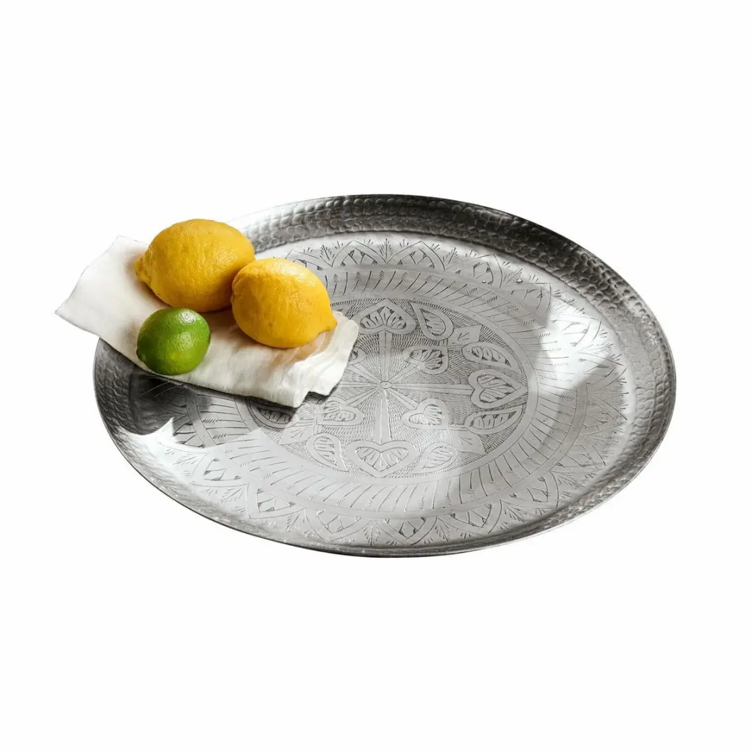 Loberon Zilveren Dienblad 45cm
