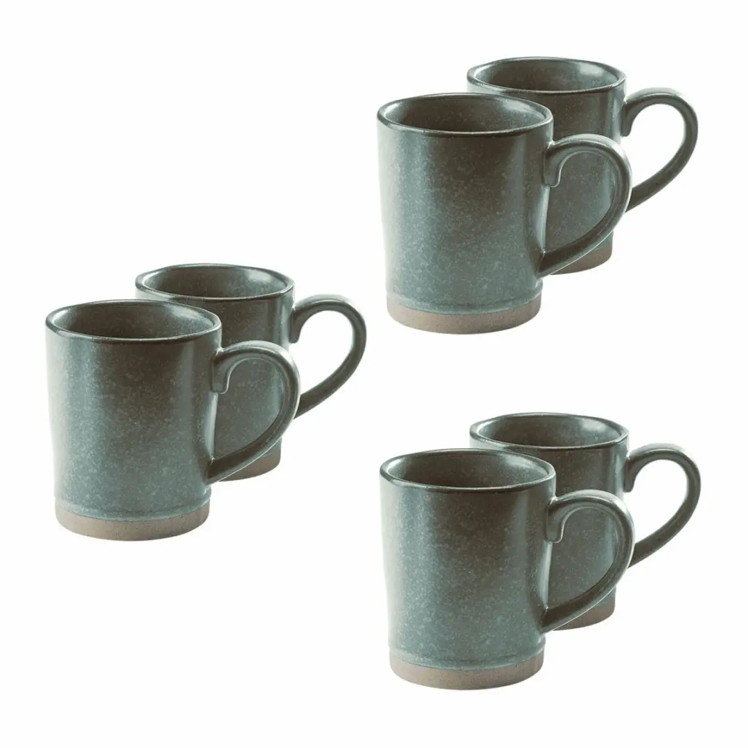 Loberon Mokset Biarré Turquoise/Bruin
