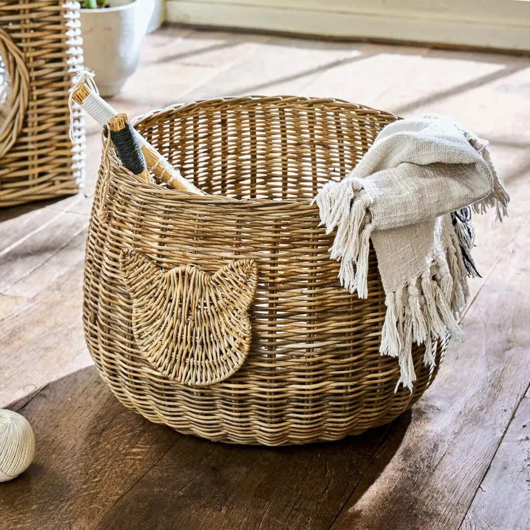 Loberon Mand Miezzi - Bruin Ø36cm - afbeelding 4 van 6