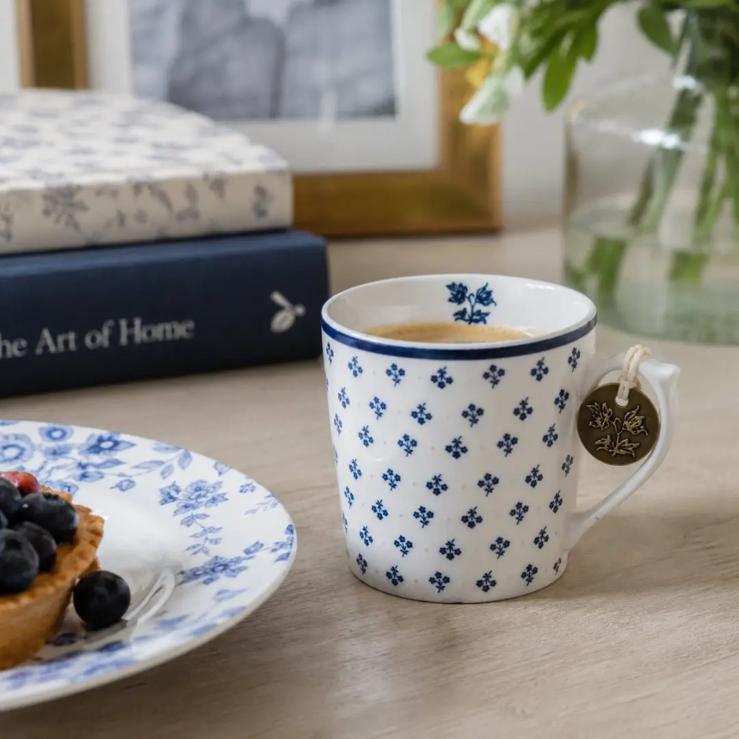 Laura Ashley Blueprint Mini Mok 220ml - Fleur
