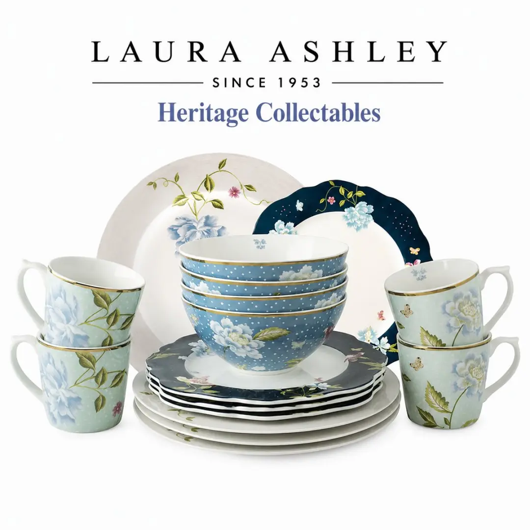 Laura Ashley Heritage Collectables Serviesset 4 persoons