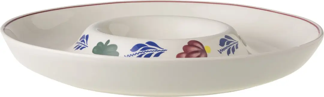 Royal Boch Boerenbont Snackschaal 401046 - 33cm Wit - afbeelding 6 van 6
