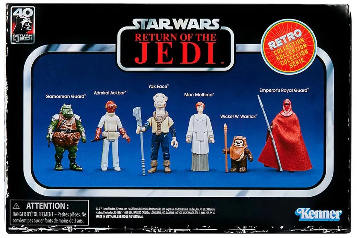 Hasbro Star Wars Episode VI Retro Collection Action Figuur 6-Pack 10cm