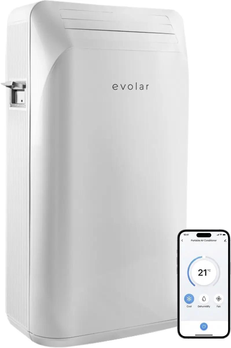 Evolar Mobiele Smart Airco Zonder Afvoerslang