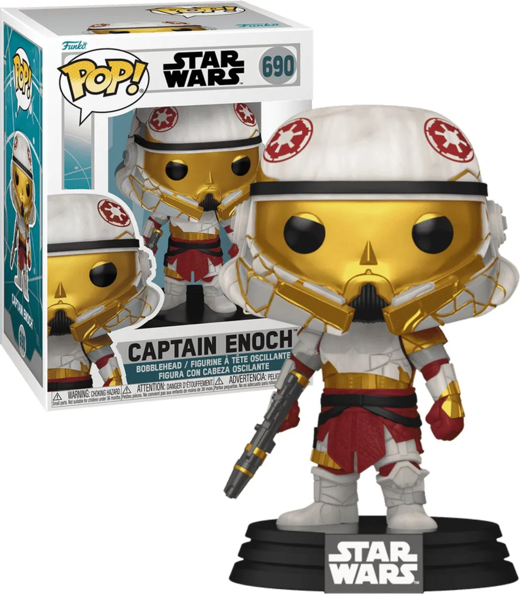 Funko POP! Captain Enoch 690 Star Wars Ahsoka - Multicolor