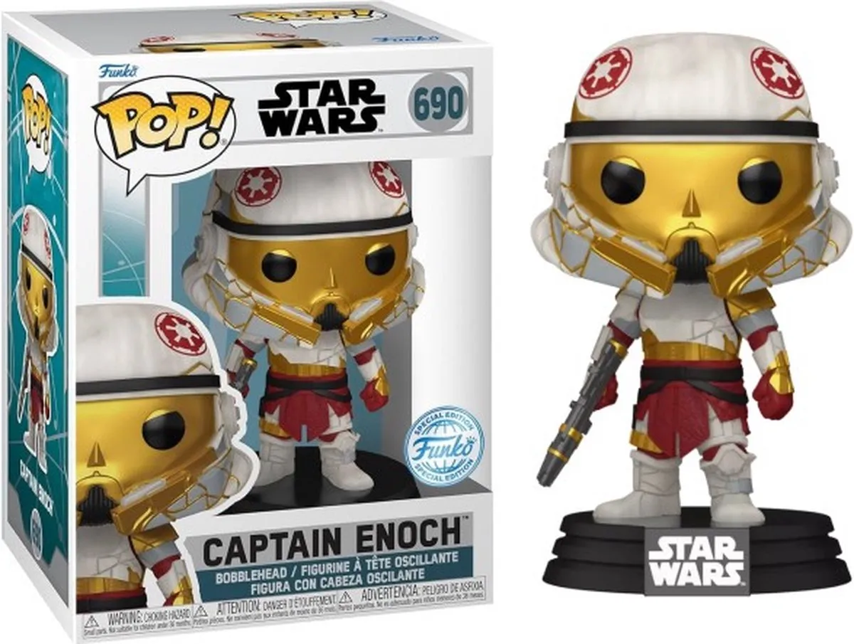 Funko POP! Captain Enoch 690 Star Wars Ahsoka - Multicolor