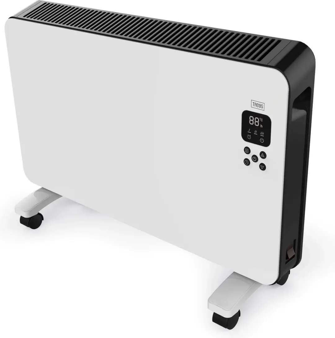 Trebs 99402 - Elektrische Convectorkachel - Micathermisch - Verstelbare Thermostaat - 2000W