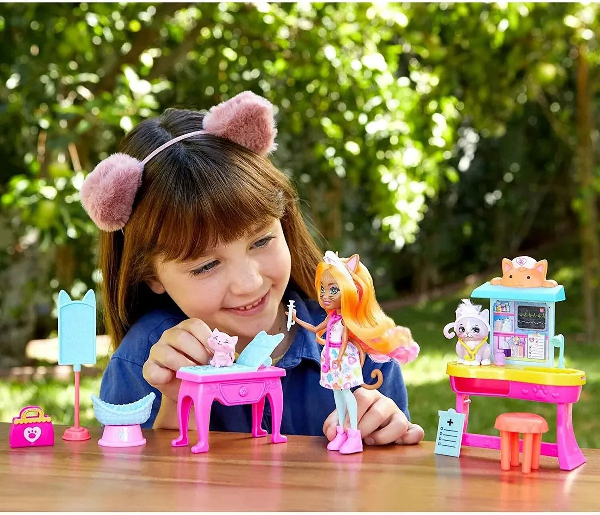 Mattel Enchantimals City Tails Dokterspraktijk HLH22 Pop - Multicolor