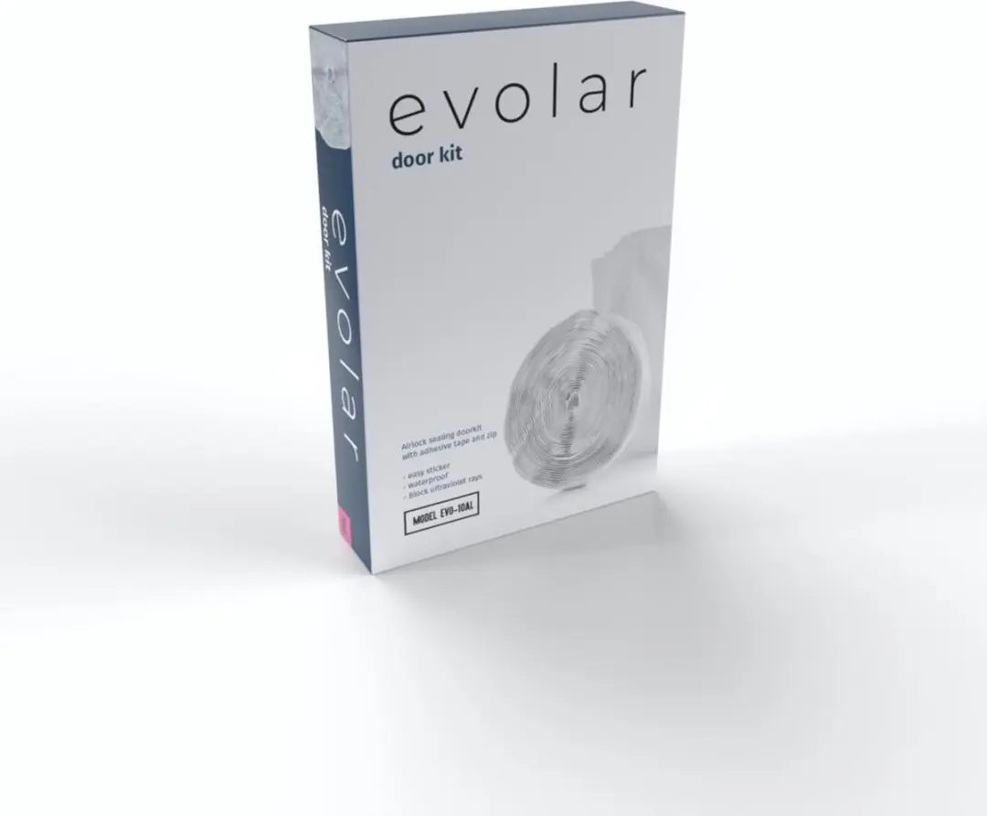 Evolar EVO-10AL Airco-Afdekkit - Wit - afbeelding 5 van 6