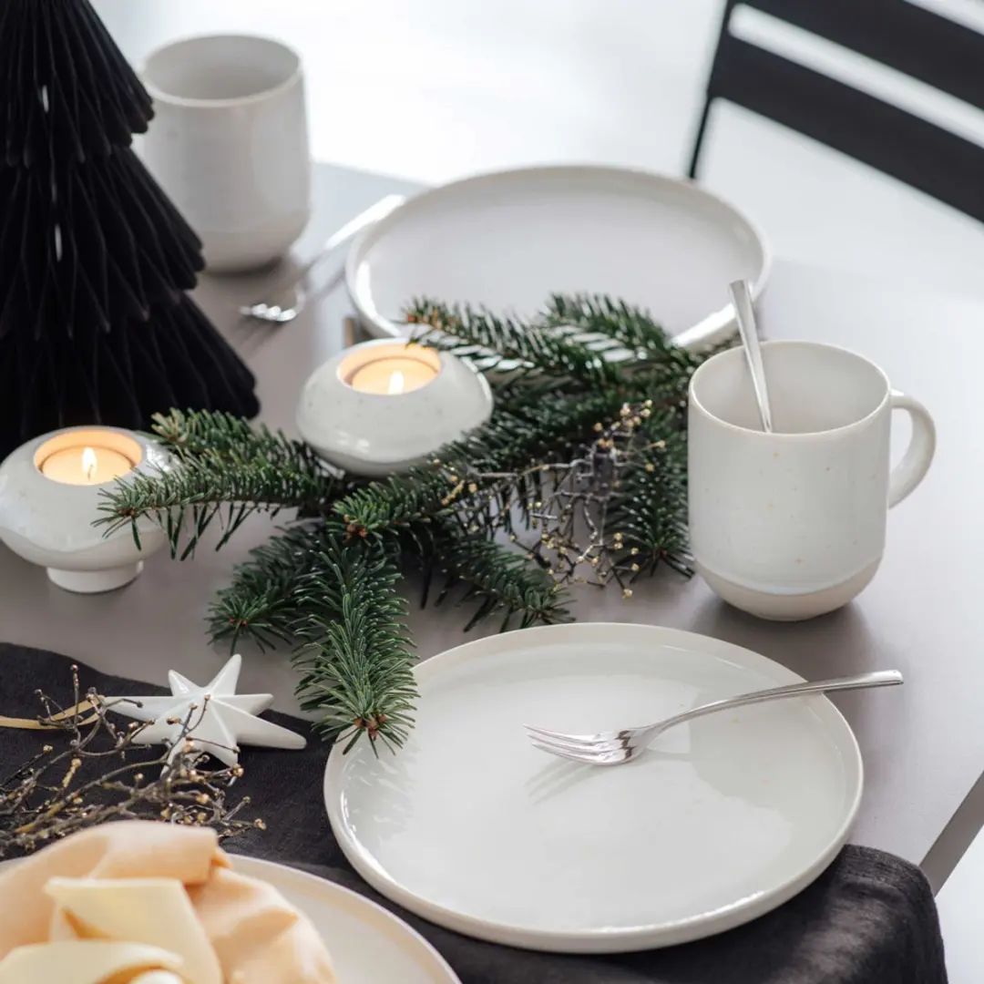 like by Villeroy & Boch Speiseteller Winter Glow 27,3cm - Beige