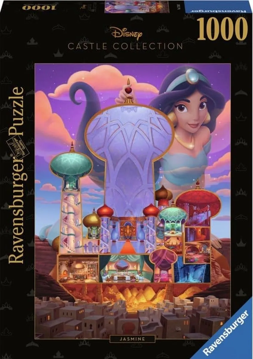 Ravensburger Disney Castles Jasmine Puzzel 1000 Stuks - Multicolor