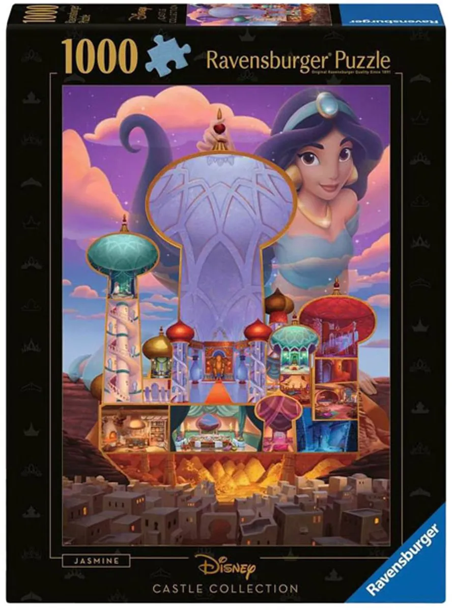 Ravensburger Disney Castles Jasmine Puzzel 1000 Stuks - Multicolor