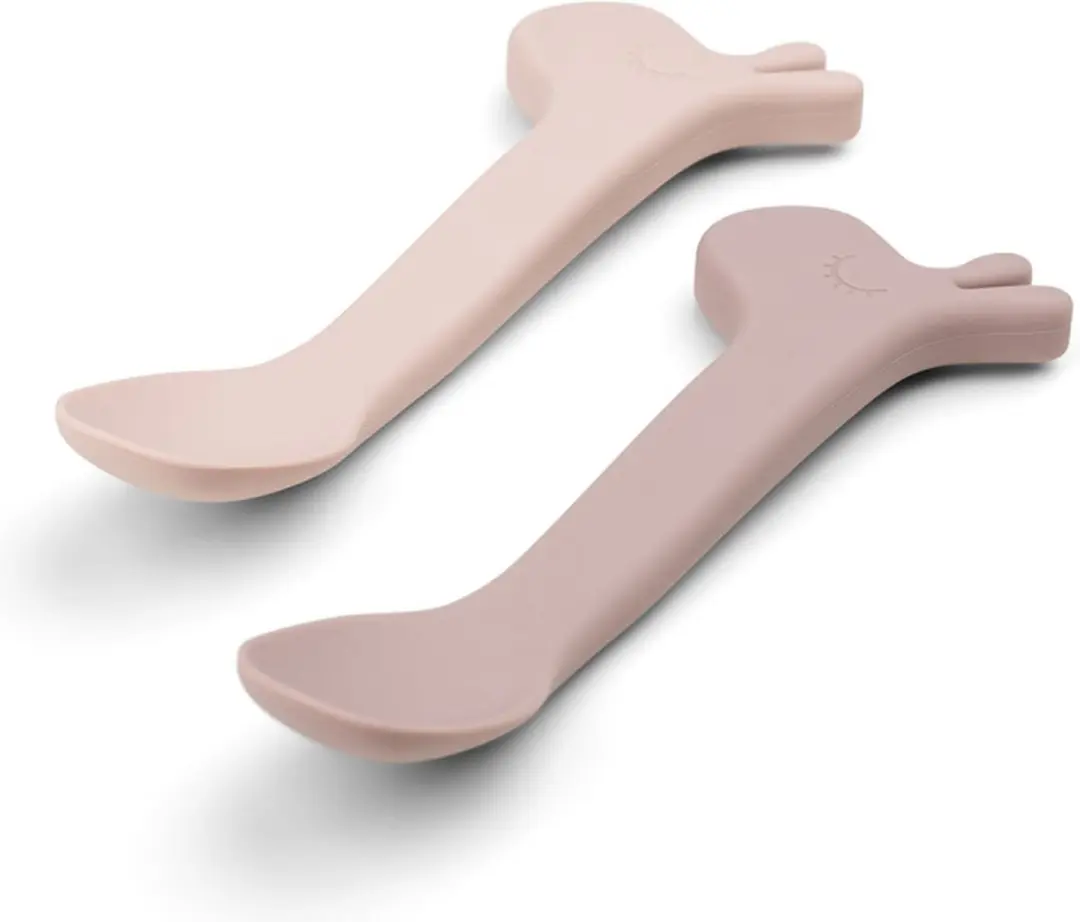 Done By Deer Lalee Lepelset - 2 Stuks Roze