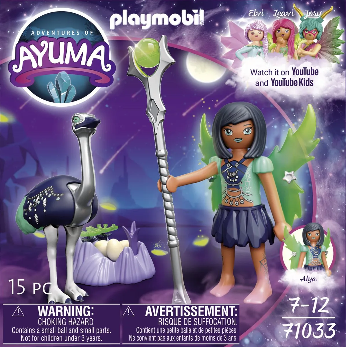 Playmobil Adventures of Ayuma Moon Fairy 71033 - Multicolor - afbeelding 5 van 6