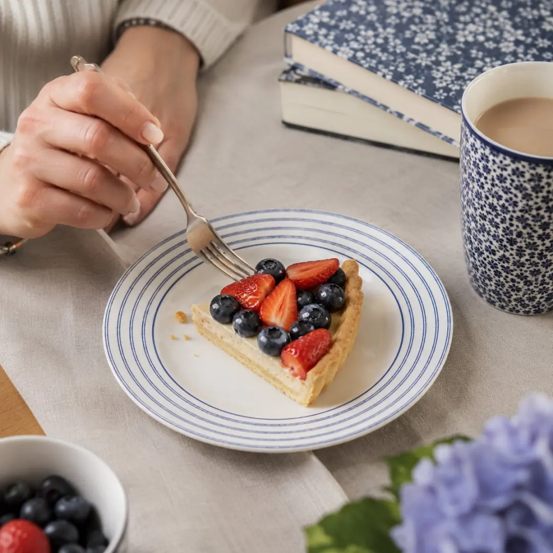 Laura Ashley Blueprint Borden Ø18cm Candy Stripe Kerstservies