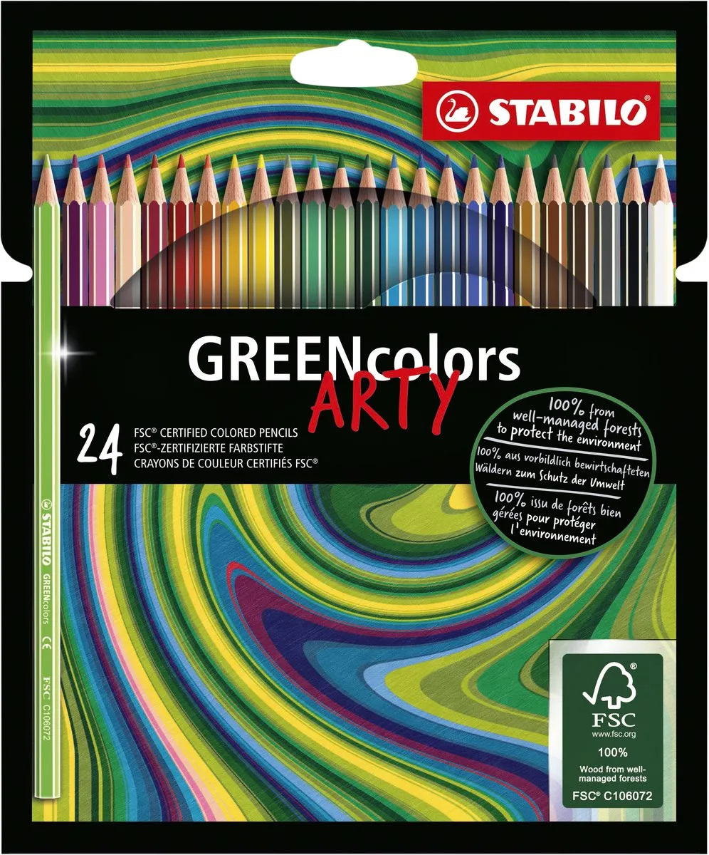 STABILO GREENcolors Kleurpotloden Arty