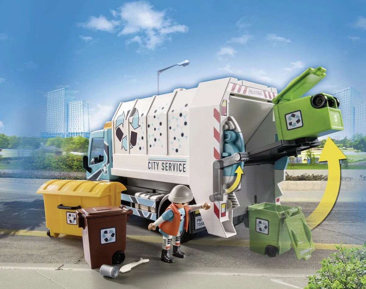 Playmobil City Life Vuilniswagen 70885 - Multicolor