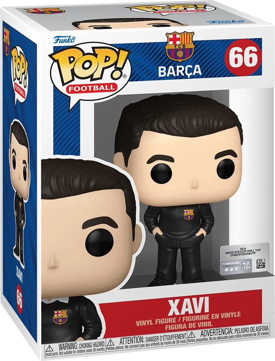 Funko Pop! Football Barca Xavi #66 - Multi