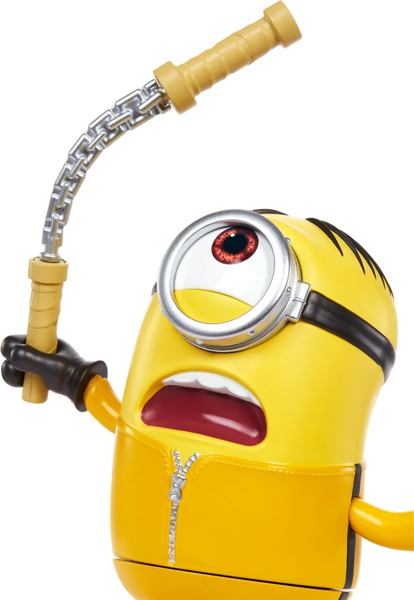 Mattel Minions Mighty Minions Stuart Speelfiguur - Mighty Stuart