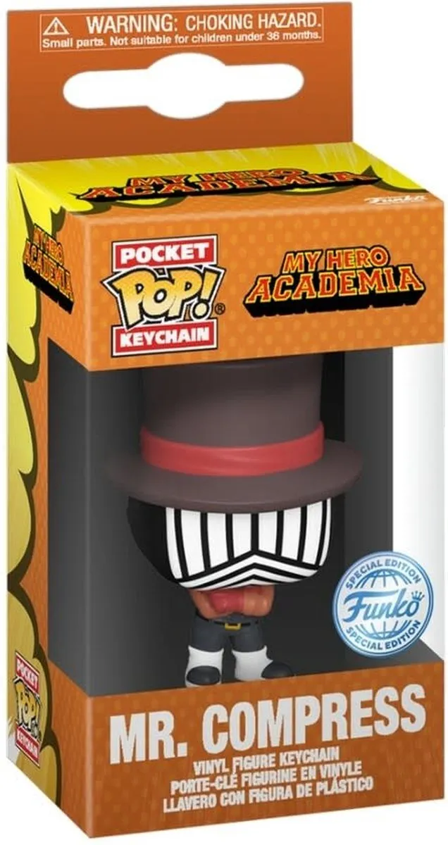 Funko My Hero Academia Mr. Compress Pocket Pop! - Meerkleurig - afbeelding 2 van 5