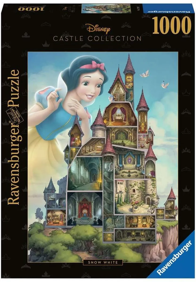 Ravensburger Sneeuwwitje Disney Kasteel 1 Puzzel 1000 Stuks