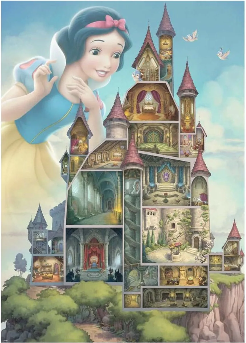 Ravensburger Sneeuwwitje Disney Kasteel 1 Puzzel 1000 Stuks