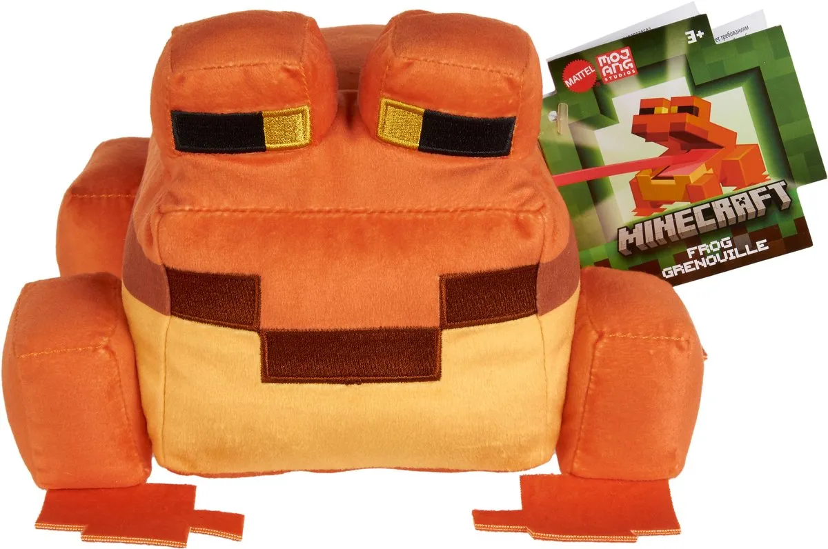 Mattel Minecraft Knuffel Kikker 20cm - Multicolor