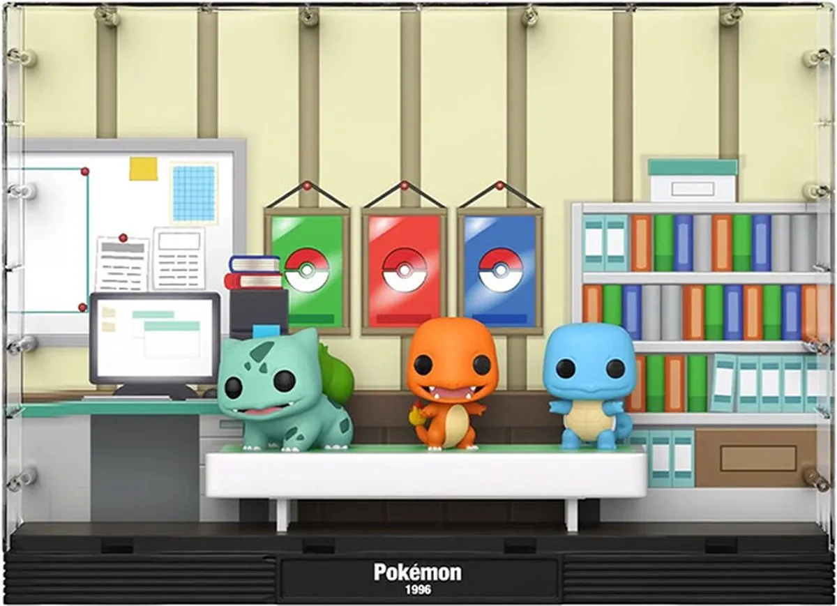 Funko Pop! Moment Deluxe Pokémon Bulbasaur/Charmander/Squirtle #01