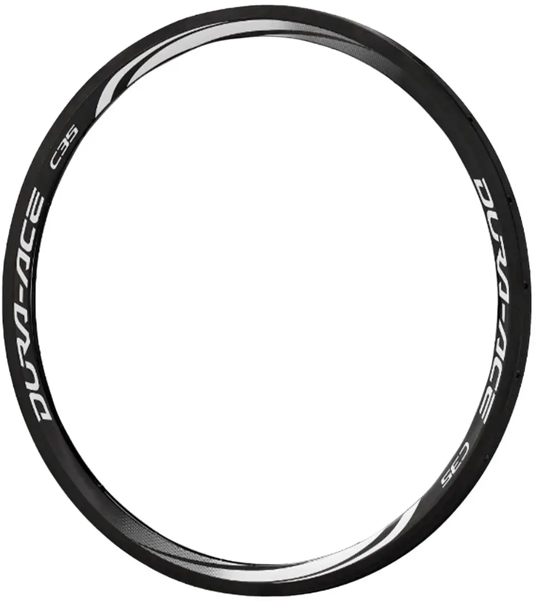 Shimano Dura-Ace WH-9000-C35-CL Achterwiel - 28" - 20 Gaten - Zwart - afbeelding 2 van 2