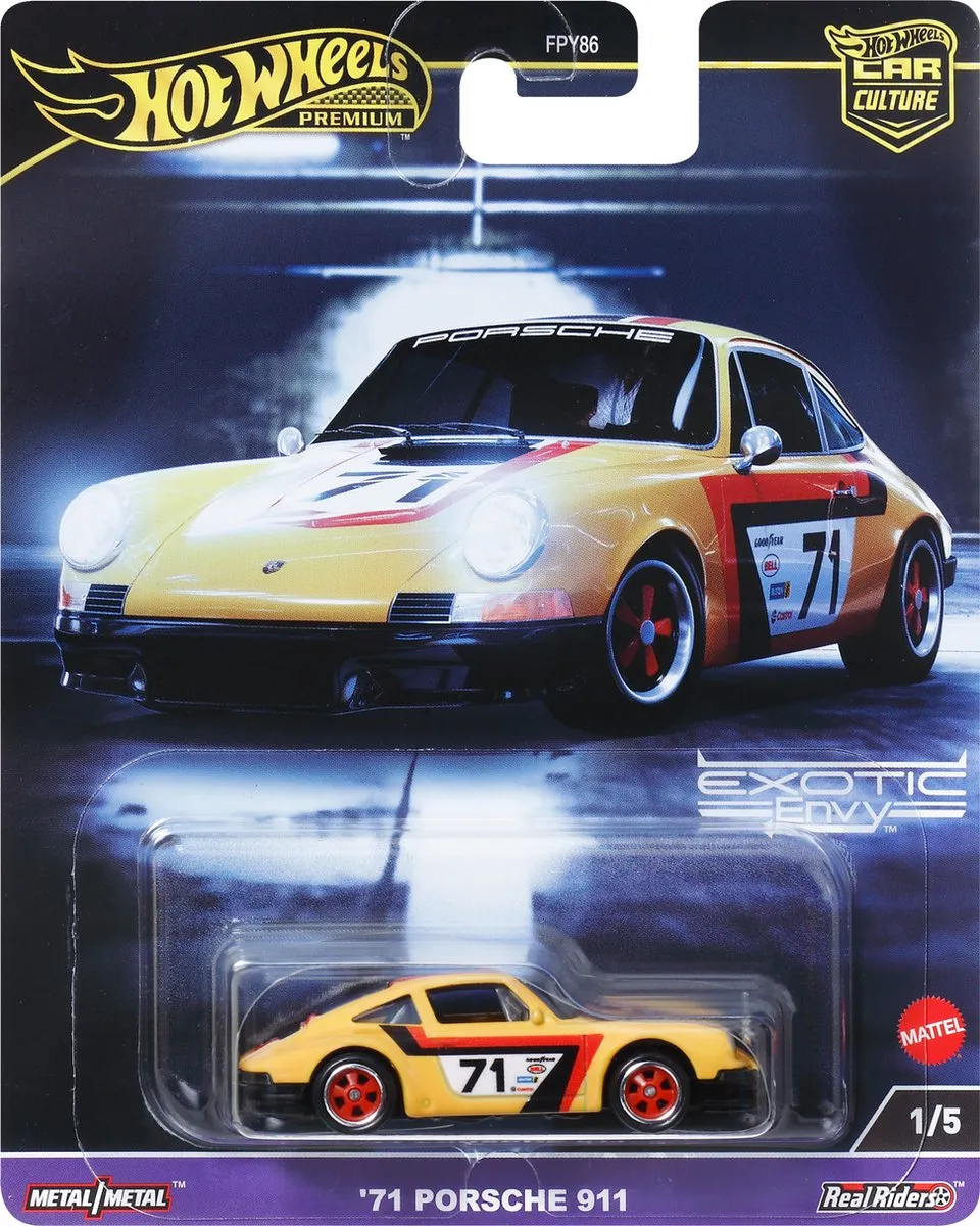 Hot Wheels Porsche 911 Carrera 1971 NR71 HKC80