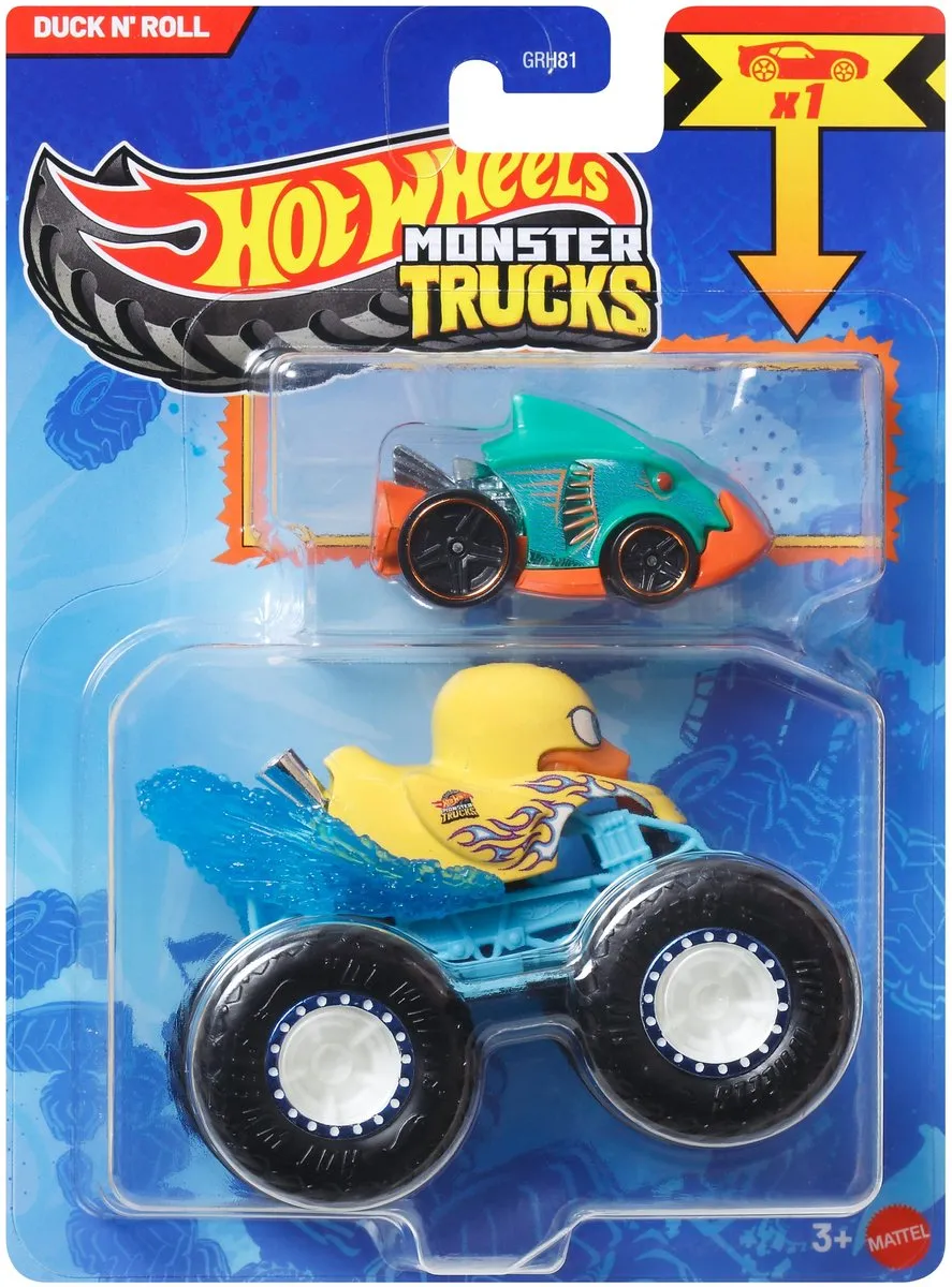 Hot Wheels Monster Truck Duck N' Roll JCG36