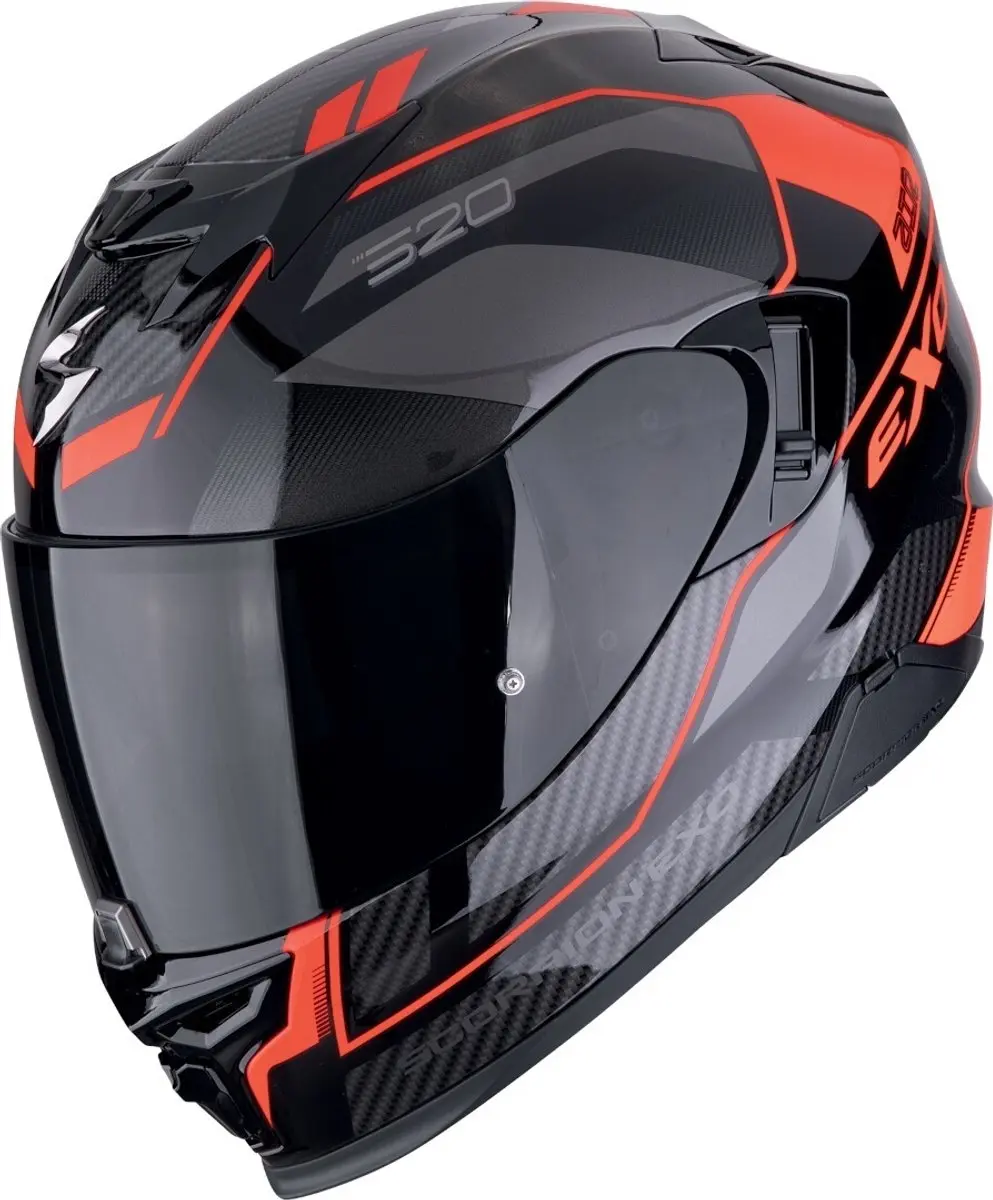 Scorpion EXO-520 Evo Air Lena Zwart Rood Integraalhelm