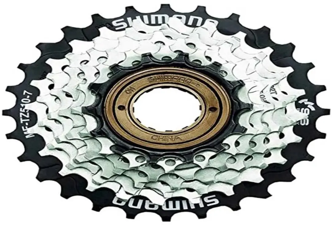 Shimano Tourney MF-TZ510-7 Schroefkrans 7-speed 14-34T - Zwart/Zilver