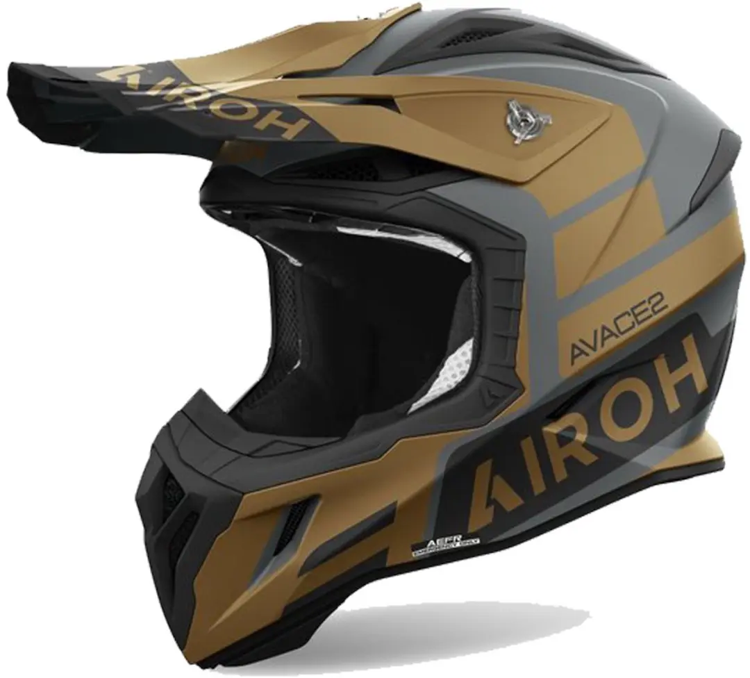 Airoh Aviator Ace 2 Sake Goud Matt Offroad Helm