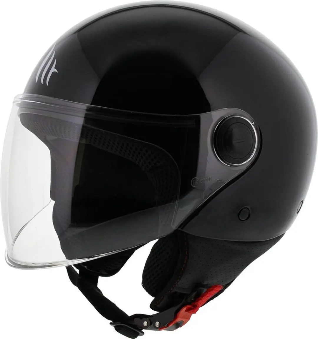 Helm MT Street Solid glans zwart maat XS