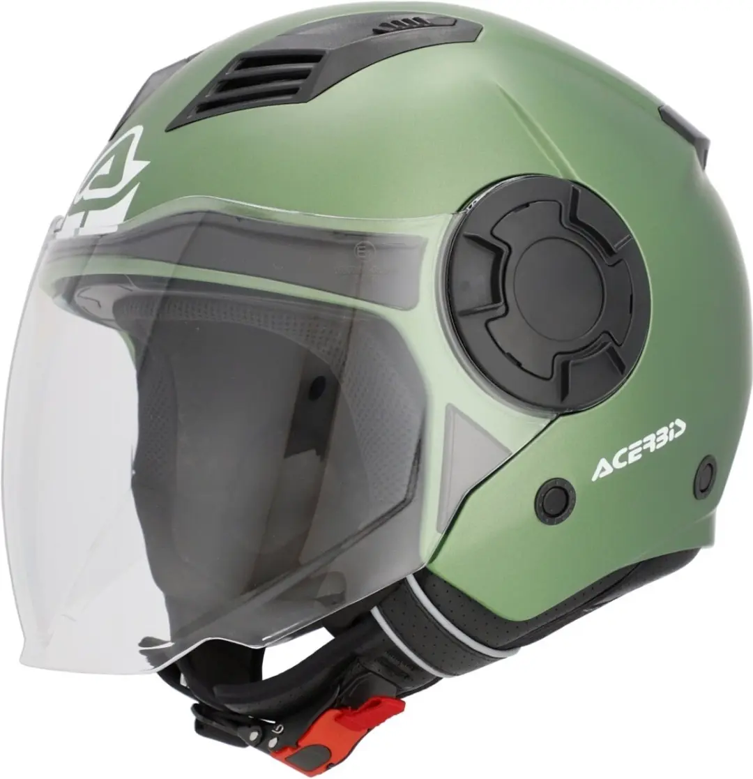 Acerbis Vento Mat Groene Jethelm