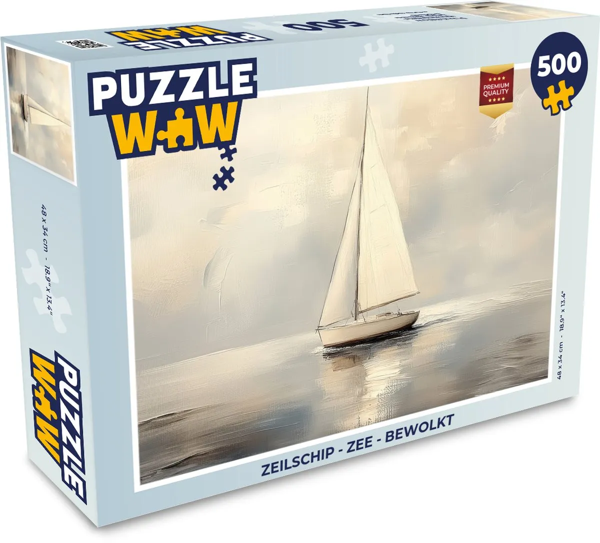 PuzzleWow Legpuzzel Zeilschip