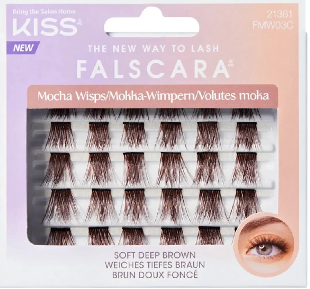Kiss Falscara Wisps Mocha