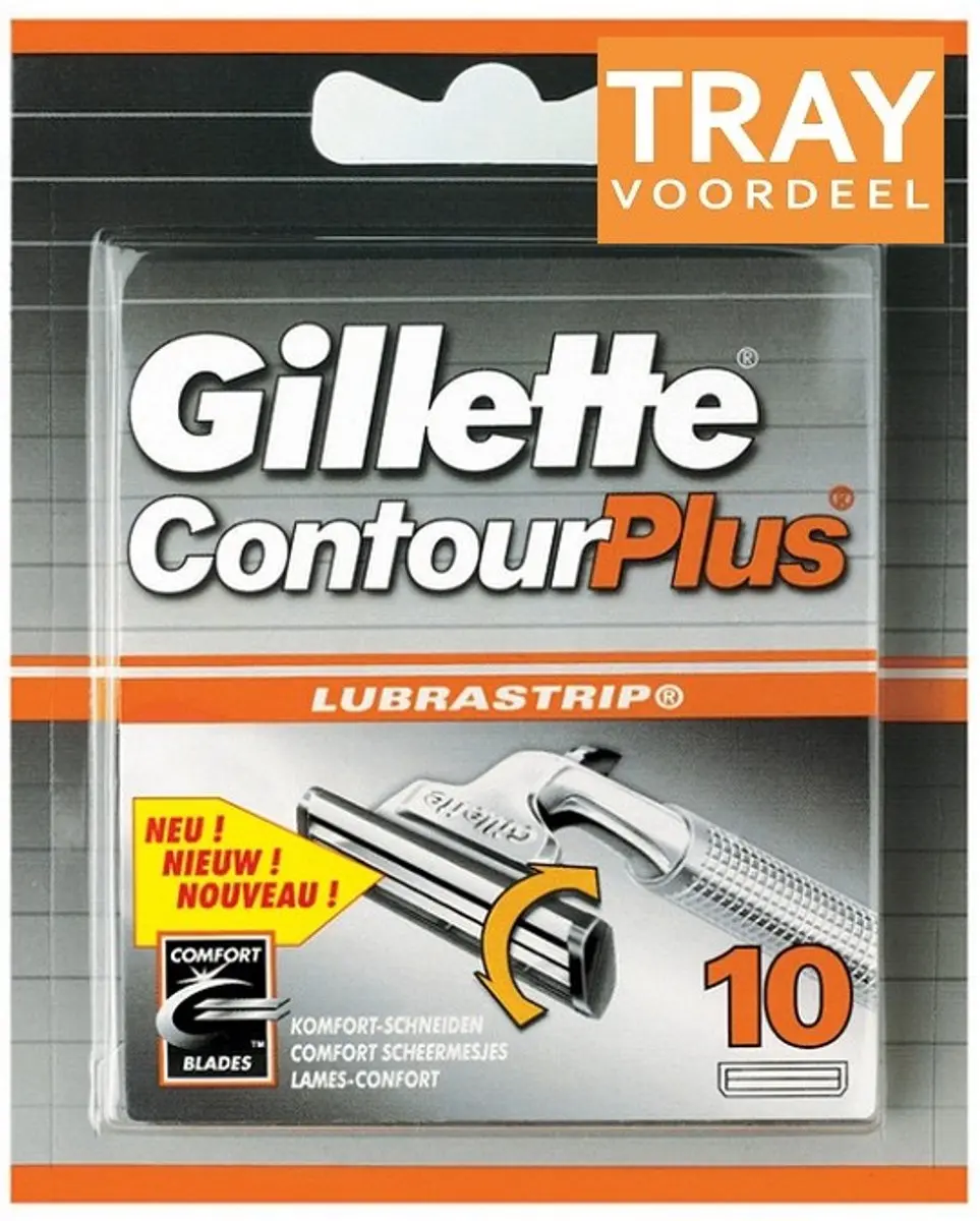 GILLETTE CONTOUR PLUS COMFORT SCHEERMESJES 200 X 10 STUKS
